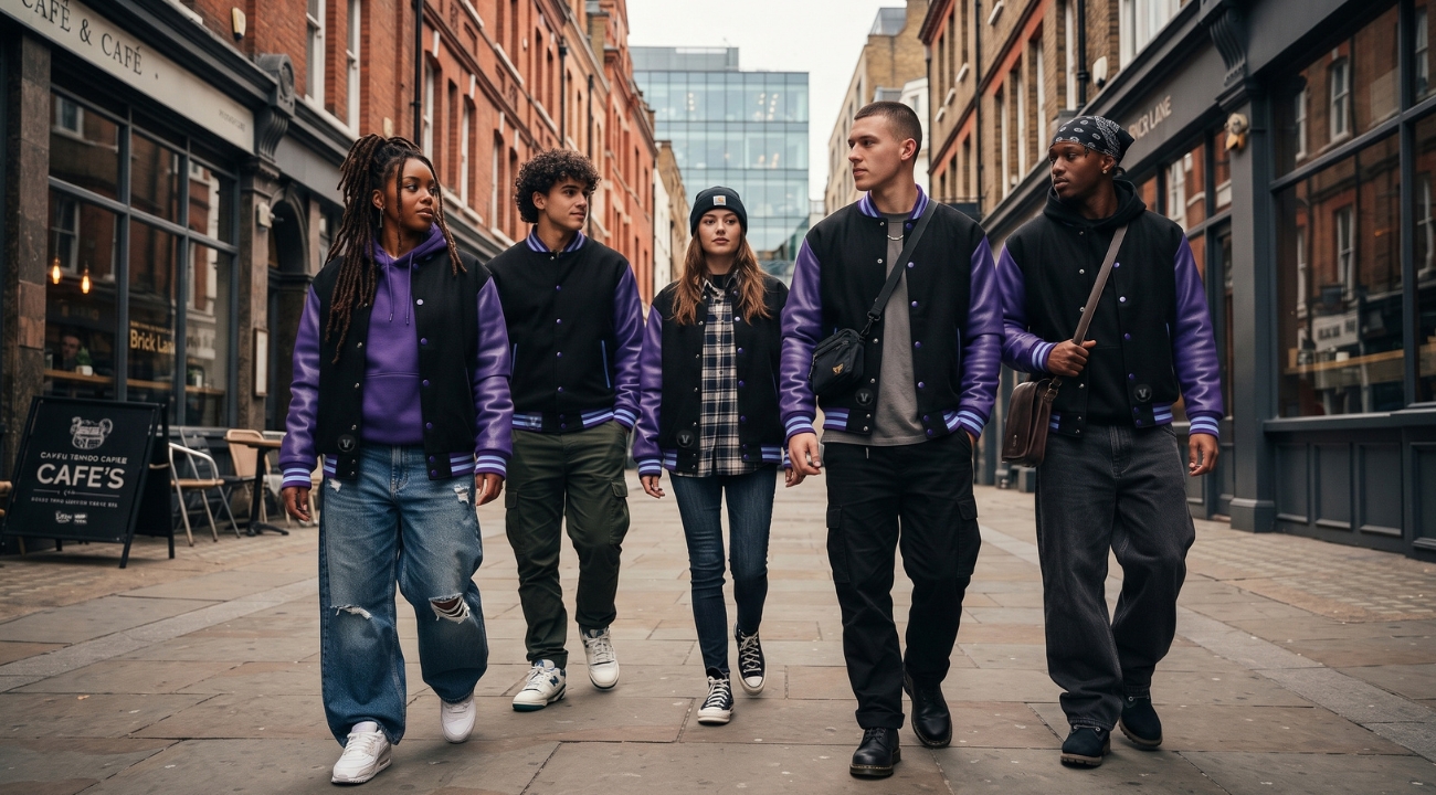 Varsity Jackets Streetwear Fashion in UK