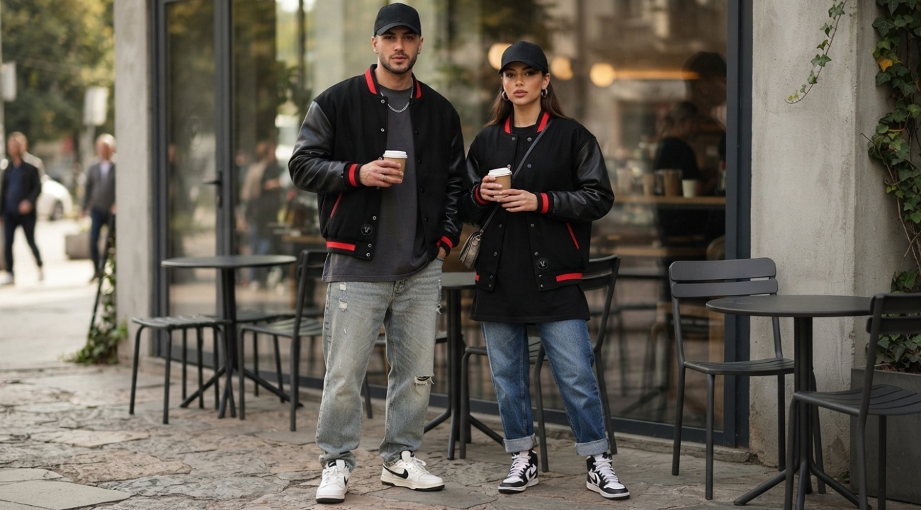 Varsity Jackets for Couples Outfits