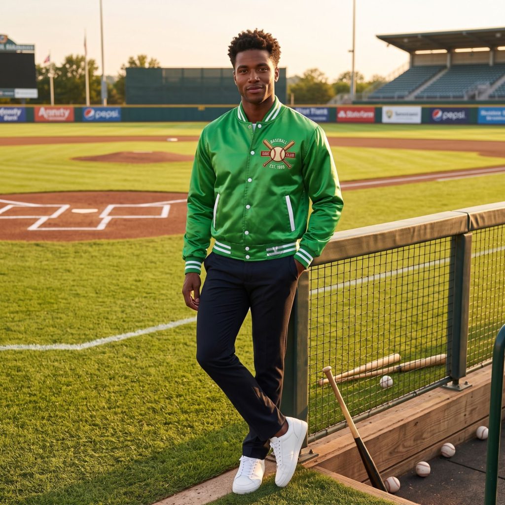satin baseball jackets with customization